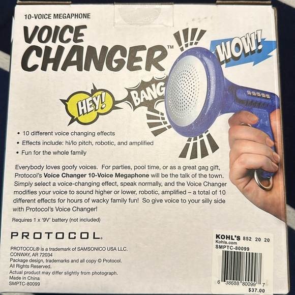 Brand New 10 Voice Megaphone Voice Changer - Picture 2 of 2